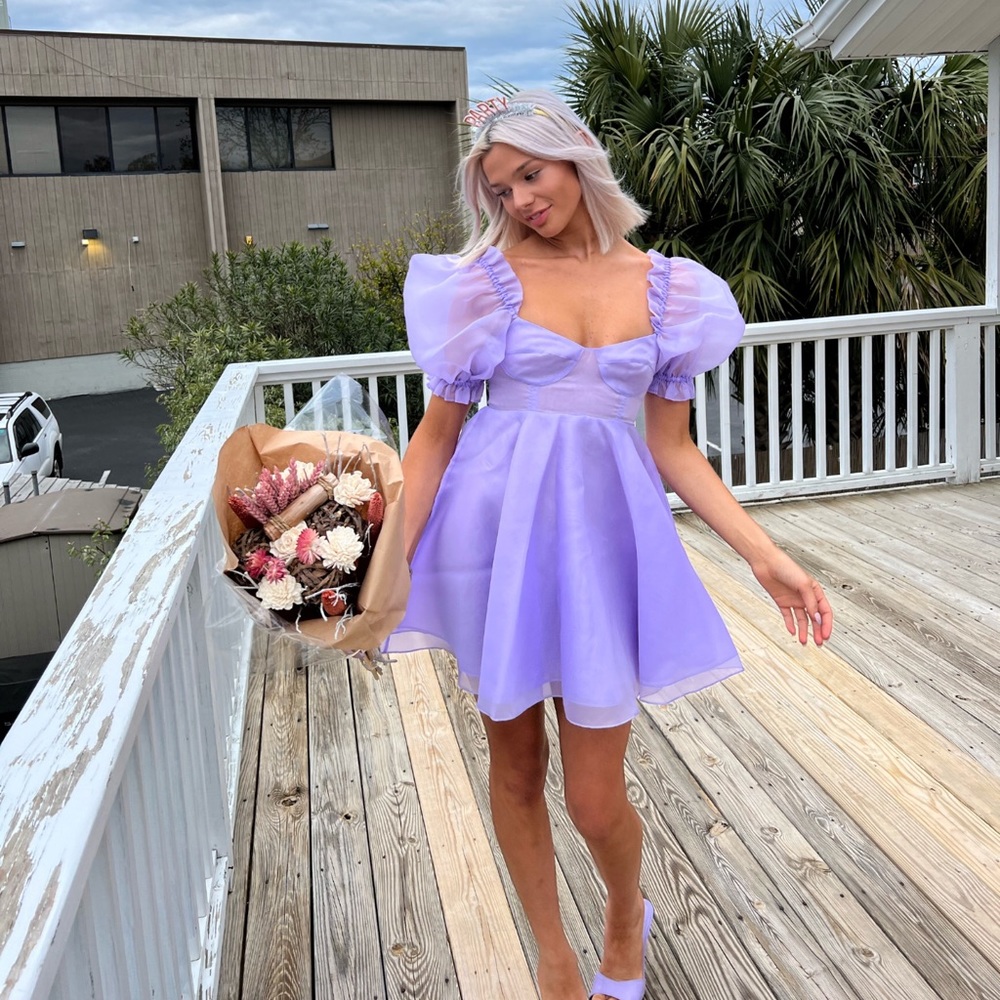 Selkie Puff Lilac Dreamy Dress, XS 💜💜💜